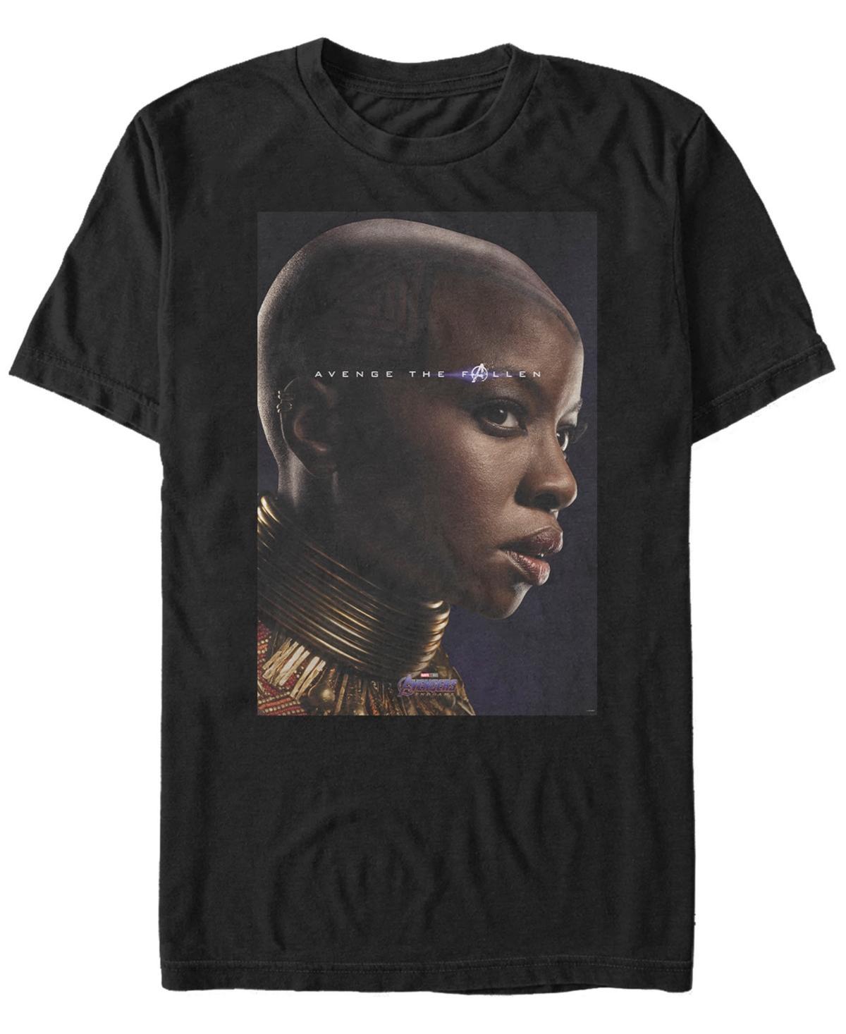 Men's Marvel Avengers Okoye "Avenge The Fallen" Portrait Tee, Size: XXL, Black Product Image