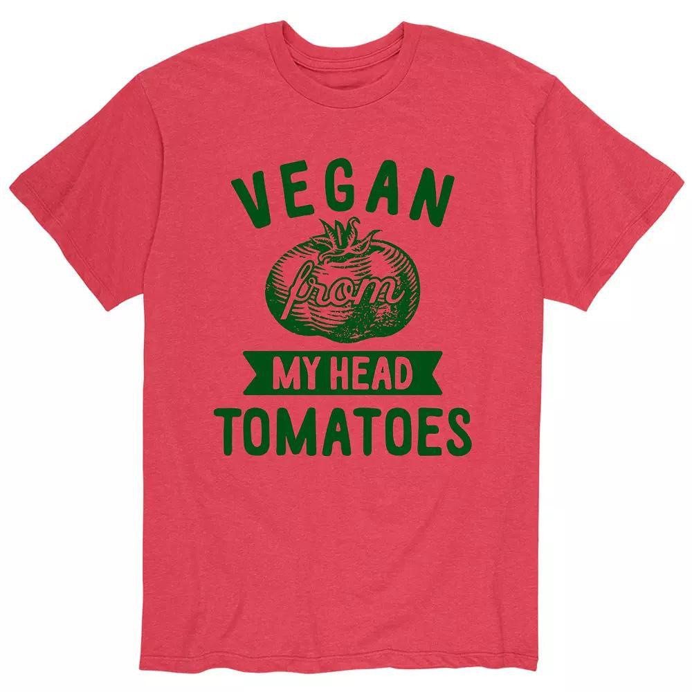 Mens Vegan Head Tomatoes Tee Product Image