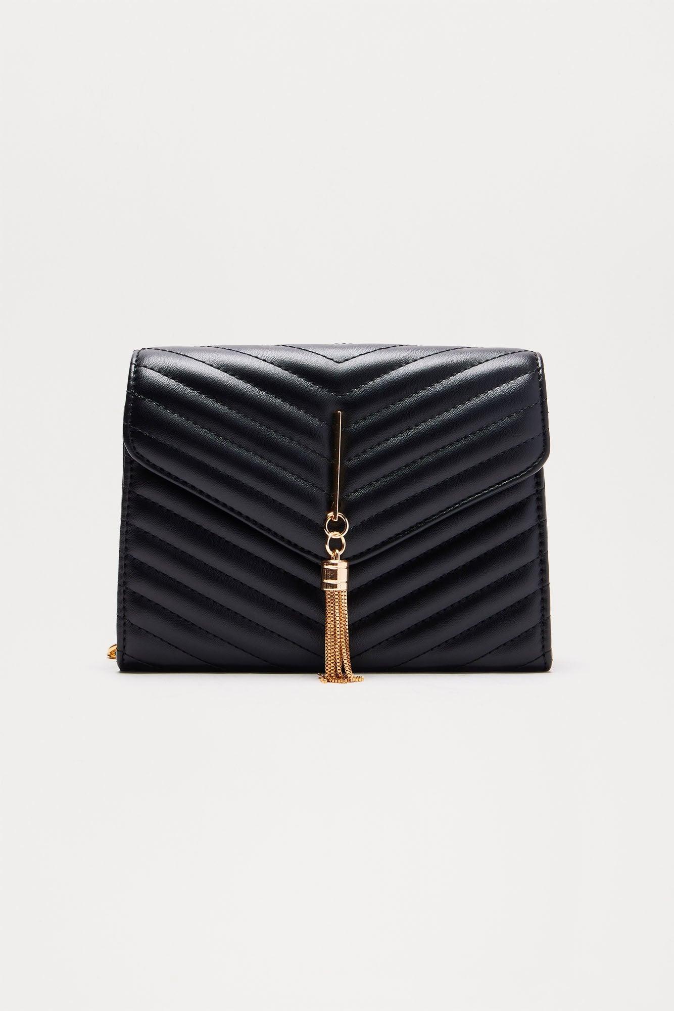 Sass In The City Crossbody Bag - Black Product Image