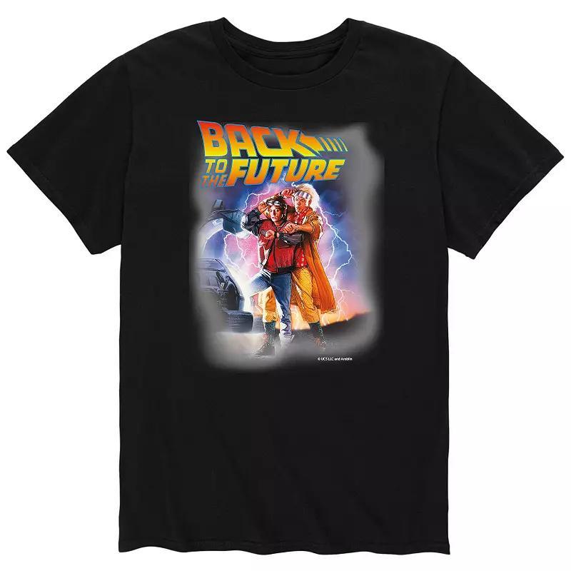 Big & Tall Back to the Future Marty And Doc Graphic Tee, Mens Product Image