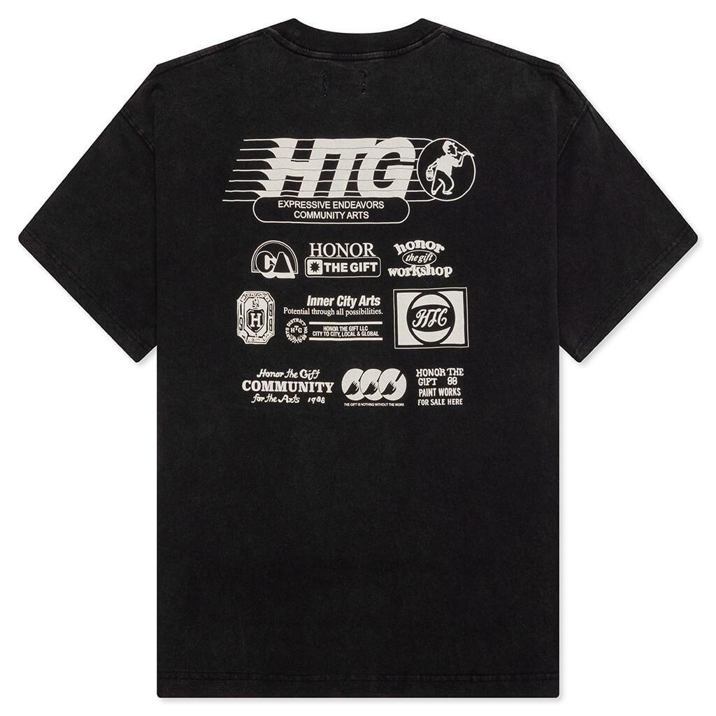 Paint Works Tee - Black Male Product Image