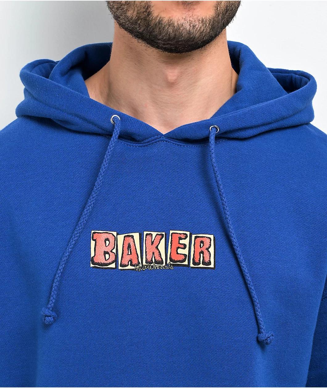 Baker Crumb Snatcher Blue Hoodie Product Image