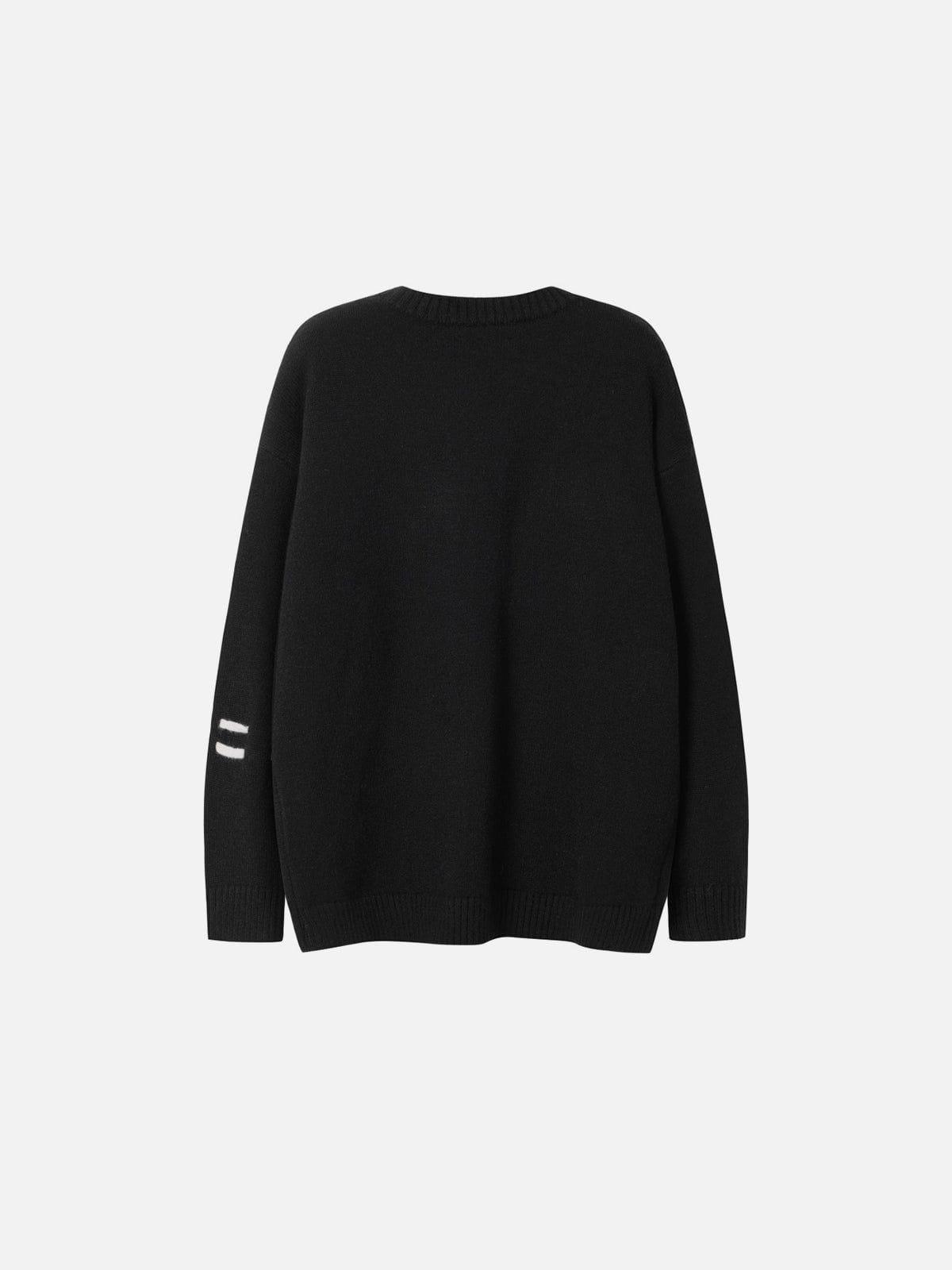 Aelfric Eden Bandage Patchwork Sweater Product Image