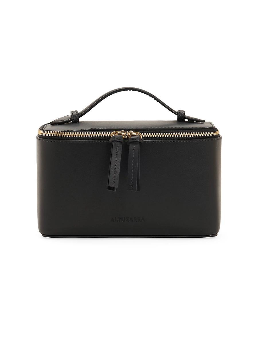 Womens Vanity Leather Bag Product Image