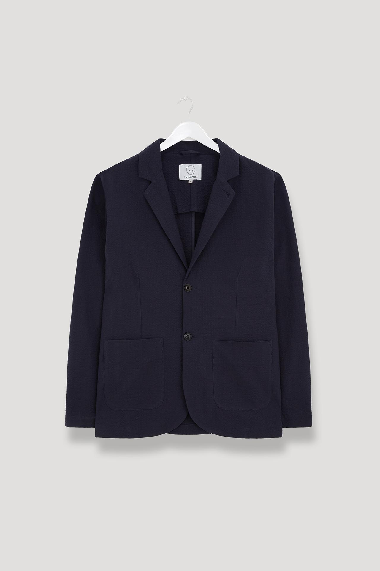 Merida Seersucker Casual Blazer Product Image