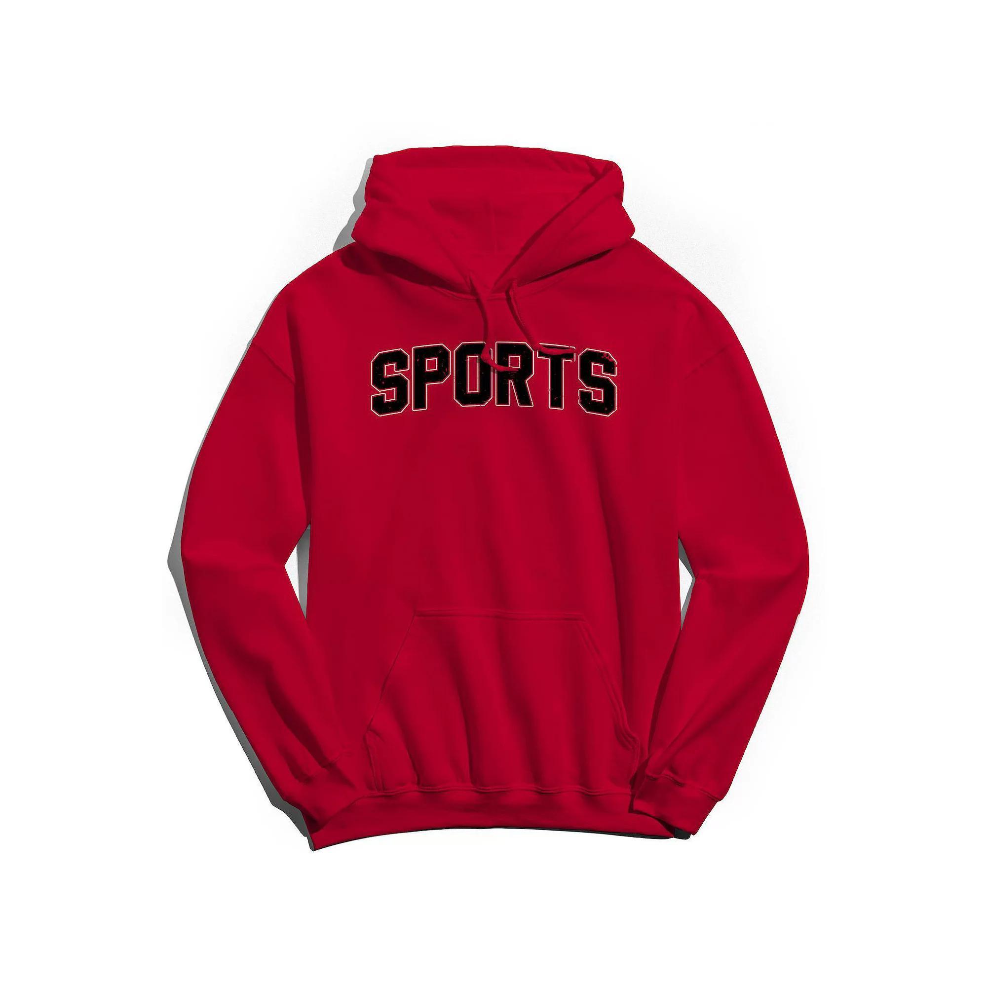 Men's Duke & Sons Go Fight Win Graphic Hoodie, Size: Small, Navy Yellow Product Image