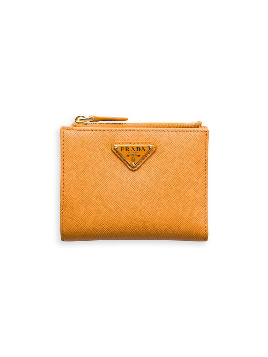 Womens Small Saffiano Leather Wallet Product Image