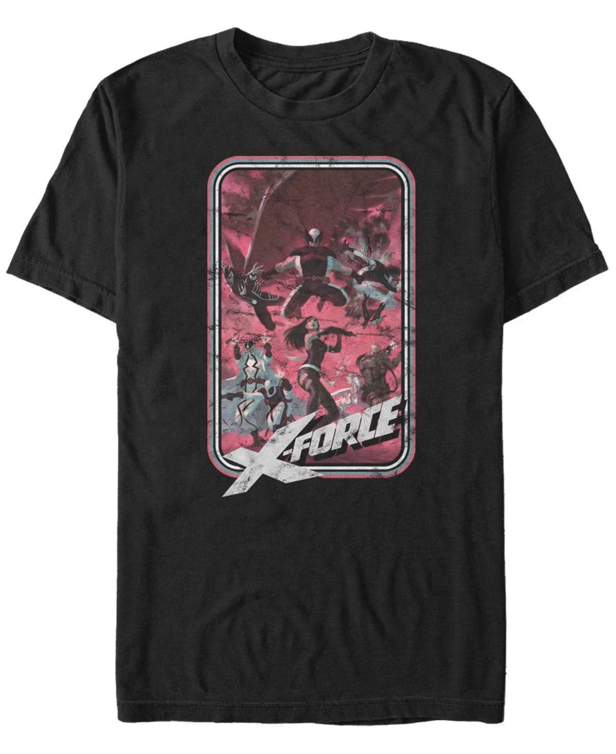 Mens Marvel X-Force Group Action Shot Plague Tee Product Image
