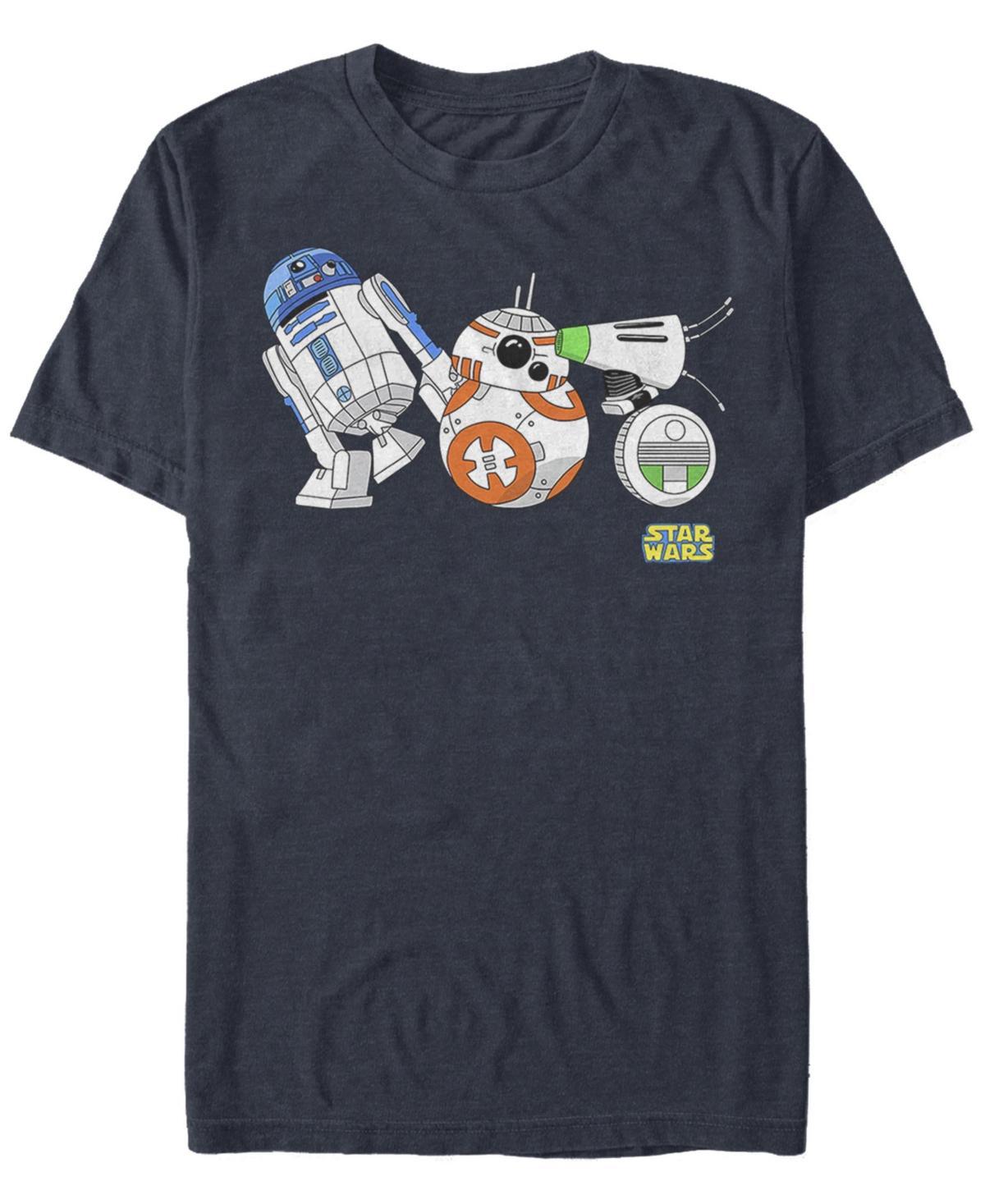 Men's Star Wars The Rise of Skywalker Droid Party Graphic Tee, Size: XL, White Product Image