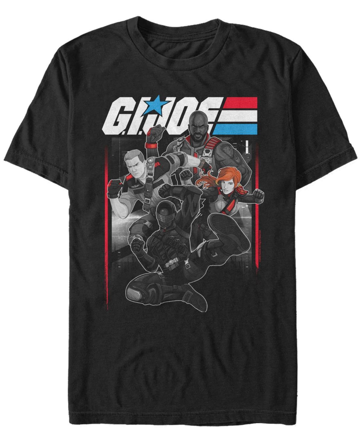 Men's G.I. Joe Group Shot Action Pose Tee, Size: 3XL, Black Product Image