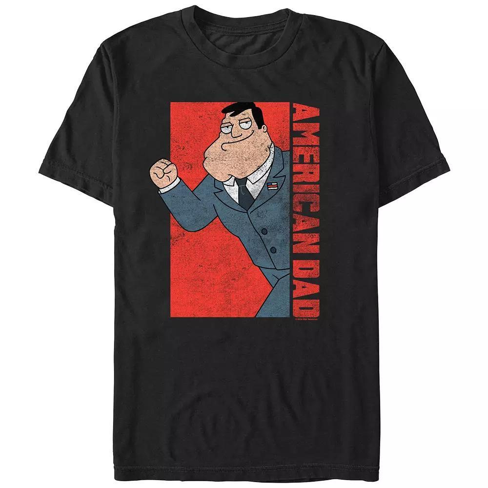 Men's American Dad The Ultimate Dad Graphic Tee, Size: XL, Black Product Image