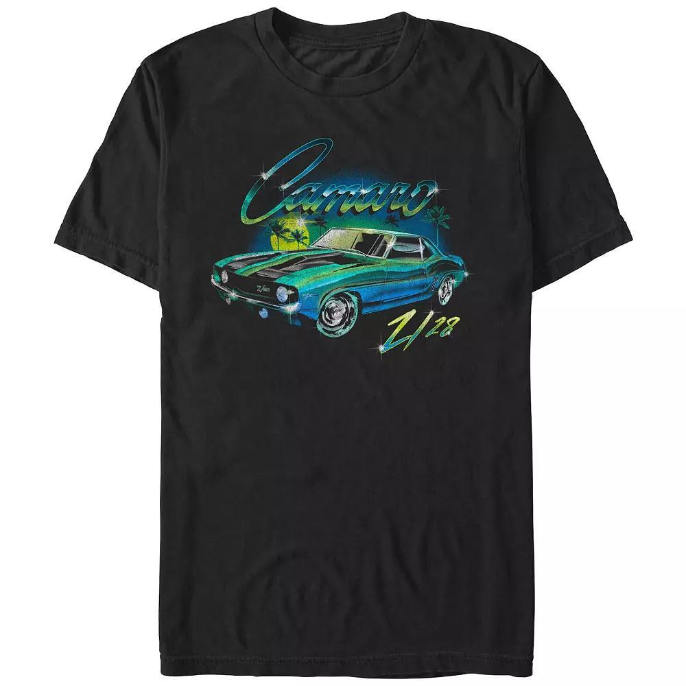 Men's Chevrolet Camaro Graphic Tee, Size: Small, Black Product Image