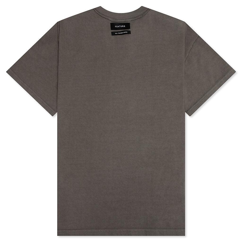 Small Red Heart T-Shirt - Purple Male Product Image