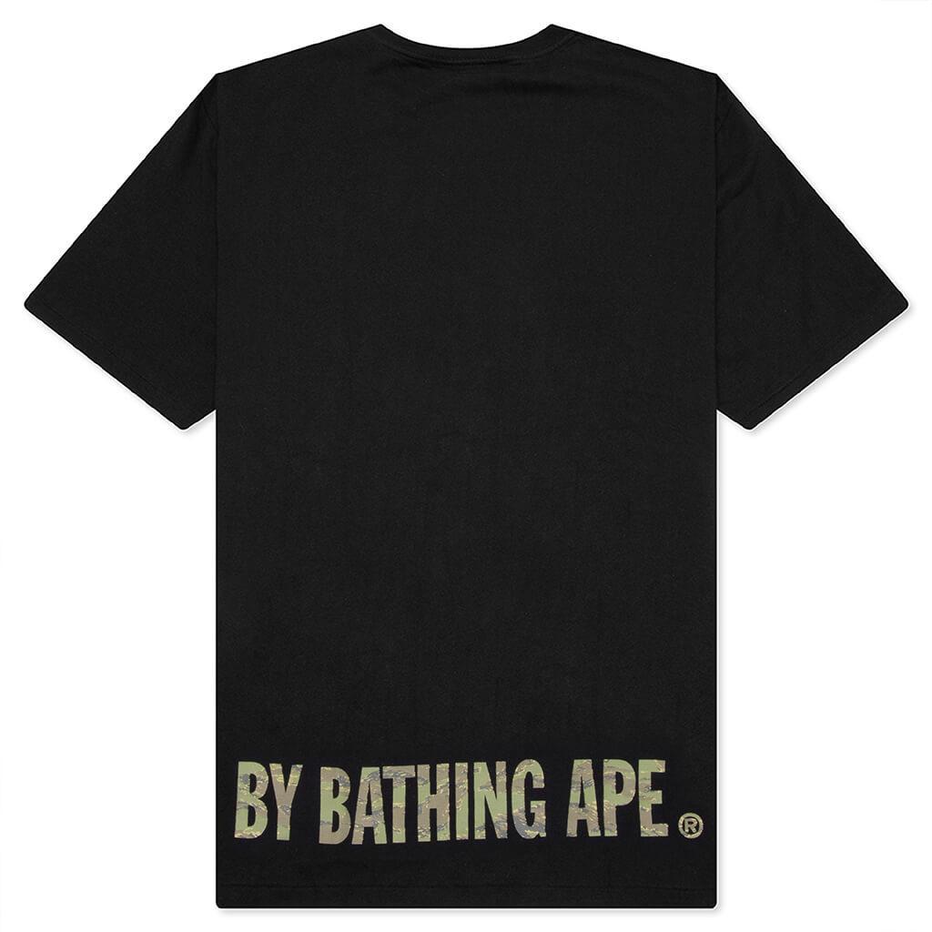 Women's Ape on Bapesta Tee - Black/Beige Female Product Image