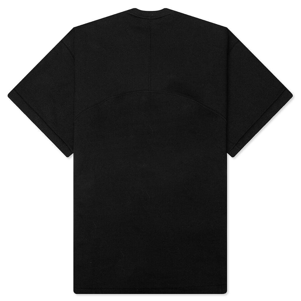Stitch Detail T-Shirt - Black Male Product Image