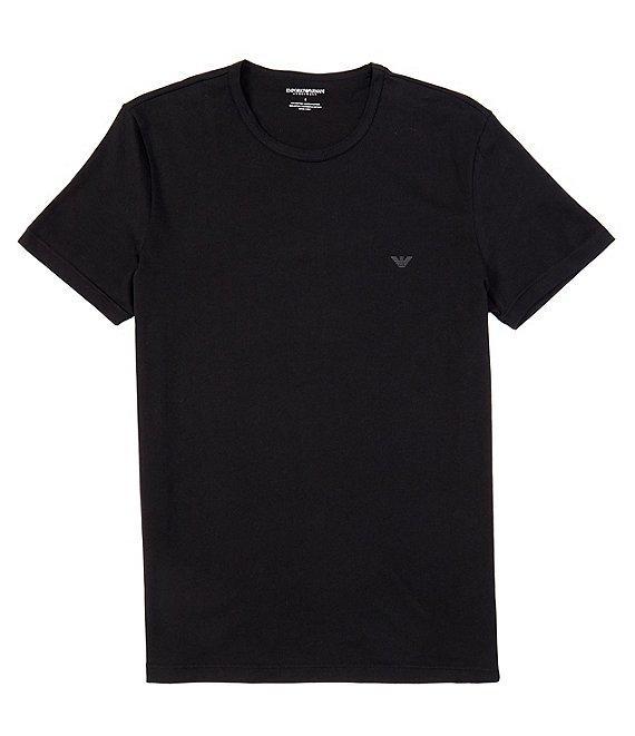 Emporio Armani Pure Cotton Crew Neck Undershirts 3-Pack Product Image