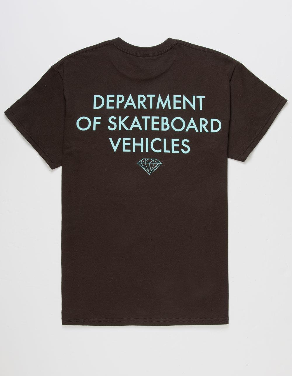 DIAMOND SUPPLY CO. Department Mens Tee - BROWN Product Image