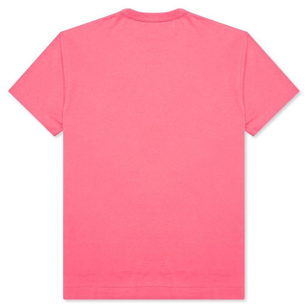 Pastelle Red Emblem T-Shirt - Pink Male Product Image