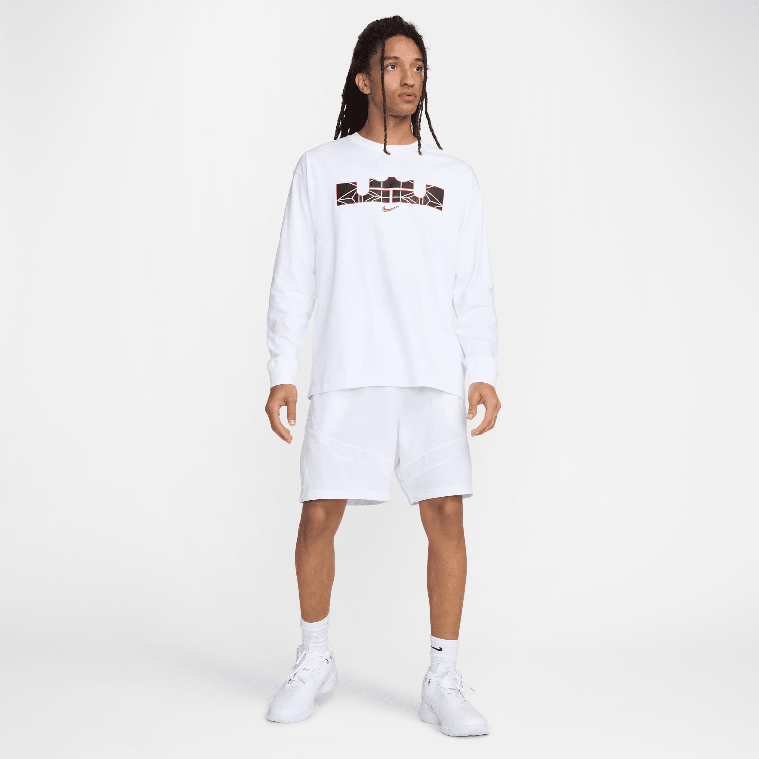 Nike Men's LeBron Max90 Long-Sleeve Basketball T-Shirt Product Image