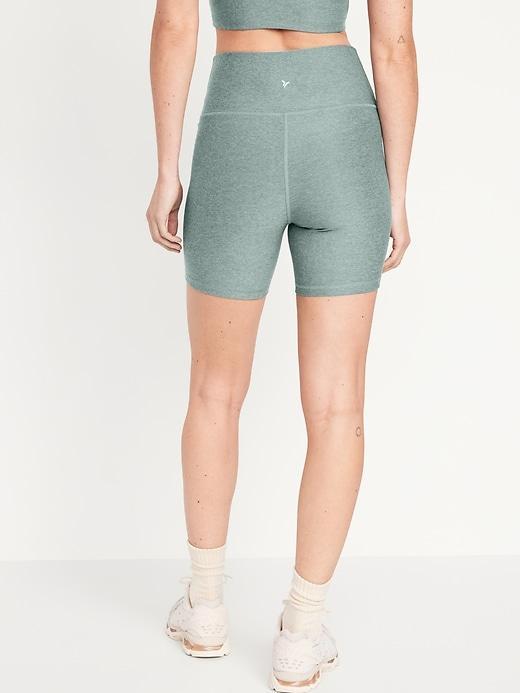 Extra High-Waisted CloudComfy Biker Shorts -- 6-inch inseam Product Image