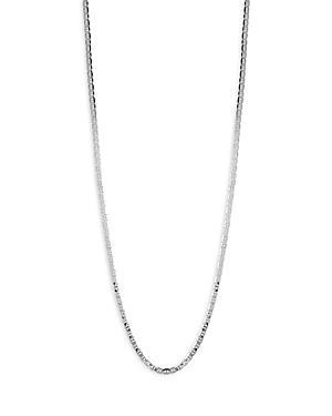 Milanesi And Co Sterling Silver 3mm Mariner Link Chain Necklace, 24 Product Image