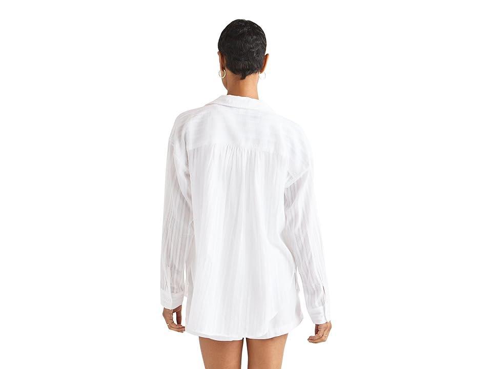 Splendid Bloom Button Down Women's Clothing Product Image