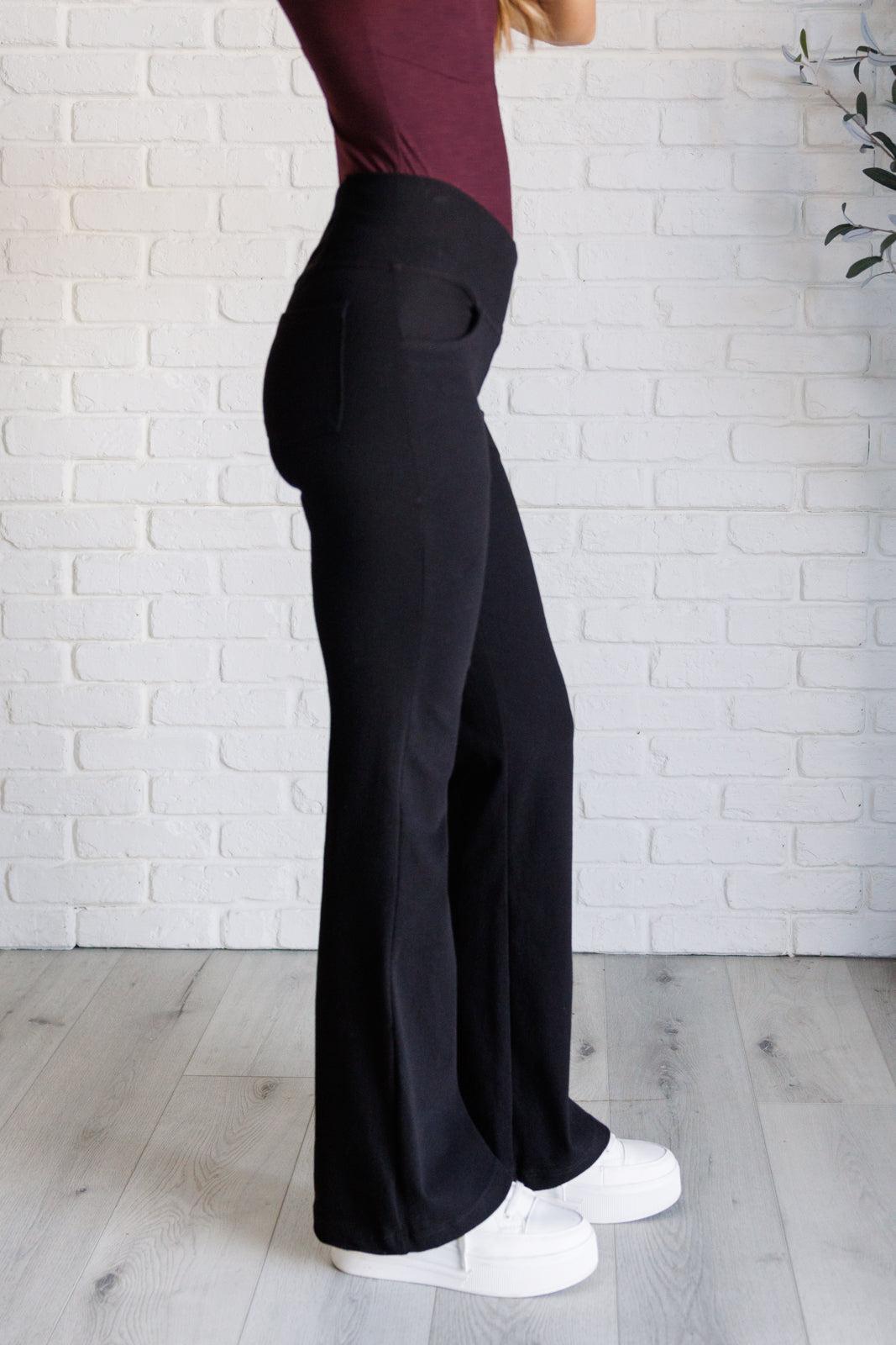 Magic Straight Pants in Hunter Green Product Image