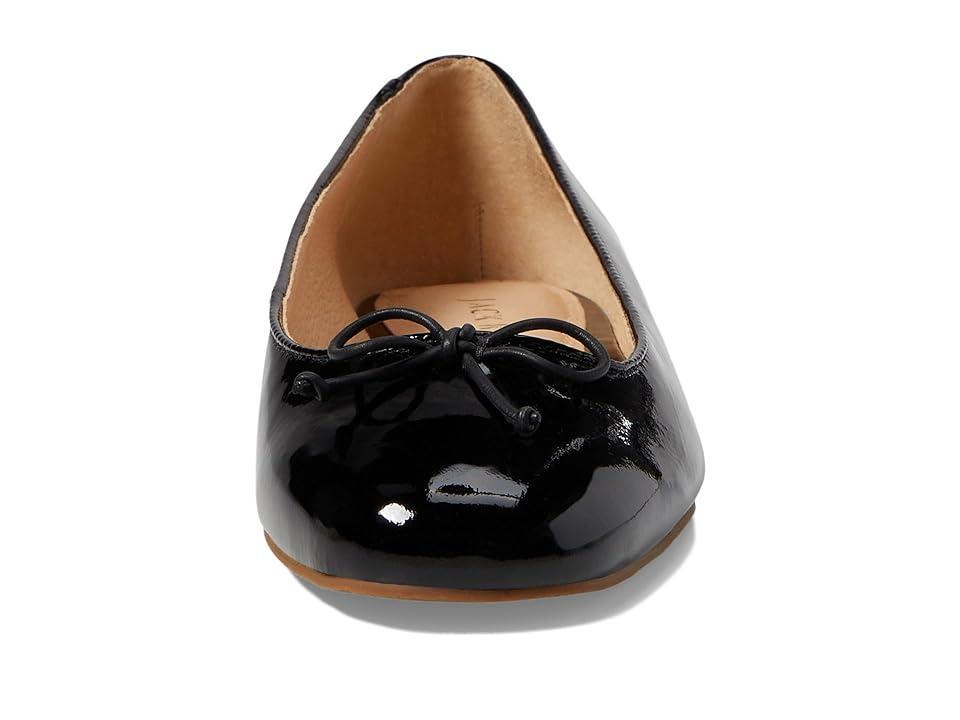Jack Rogers Kenlyn Ballet Metallic Leather Bow Flats Product Image