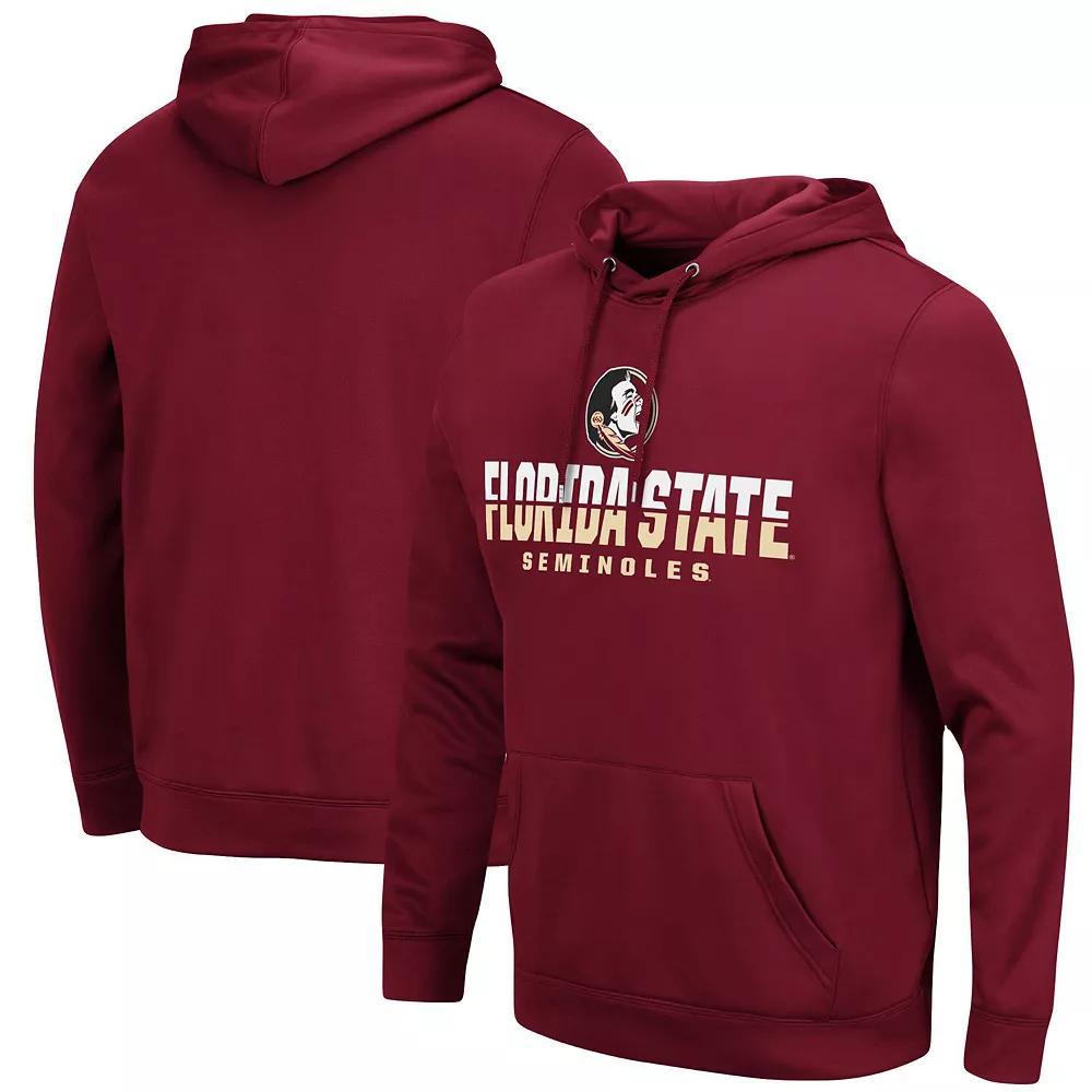Men's Colosseum Garnet Florida State Seminoles Lantern Pullover Hoodie, Size: 2XL, Red Product Image
