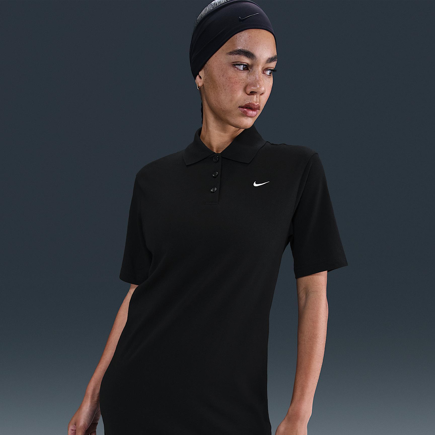 Women's Nike Sportswear Essential Short-Sleeve Polo Dress Product Image