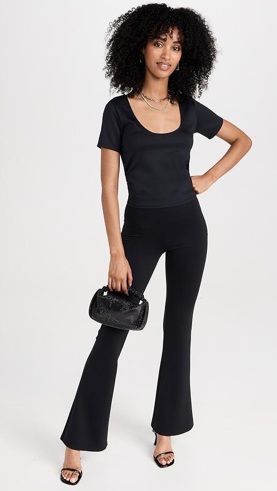 Good American Scuba Scoop Crop Tee | Shopbop Product Image