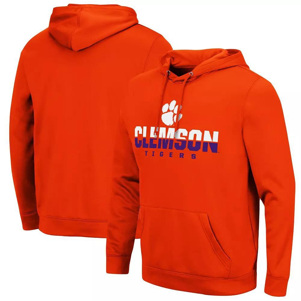 Men's Colosseum Orange Clemson Tigers Lantern Pullover Hoodie, Size: XL Product Image
