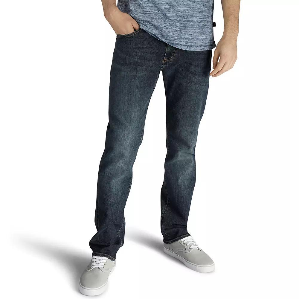 Men's Lee® Extreme Motion Stretch Slim Straight Jeans, Size: 33X30, Maverick Product Image