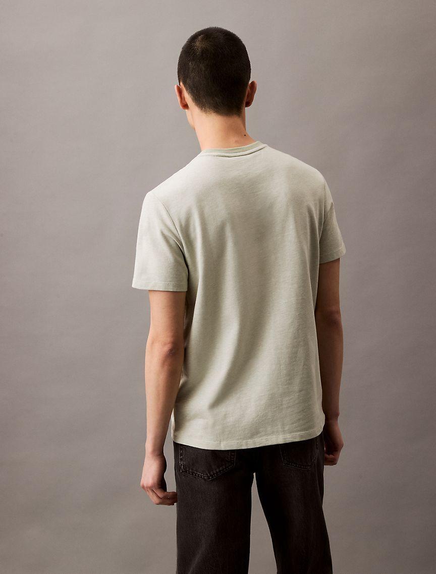Calvin Klein Men's Cotton Blend Classic T-Shirt - Blue - XL Product Image