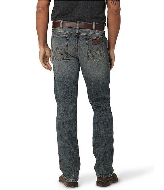 Wrangler® Retro® Dark Knight Slim-Fit Straight-Leg Western Heritage Jeans Product Image