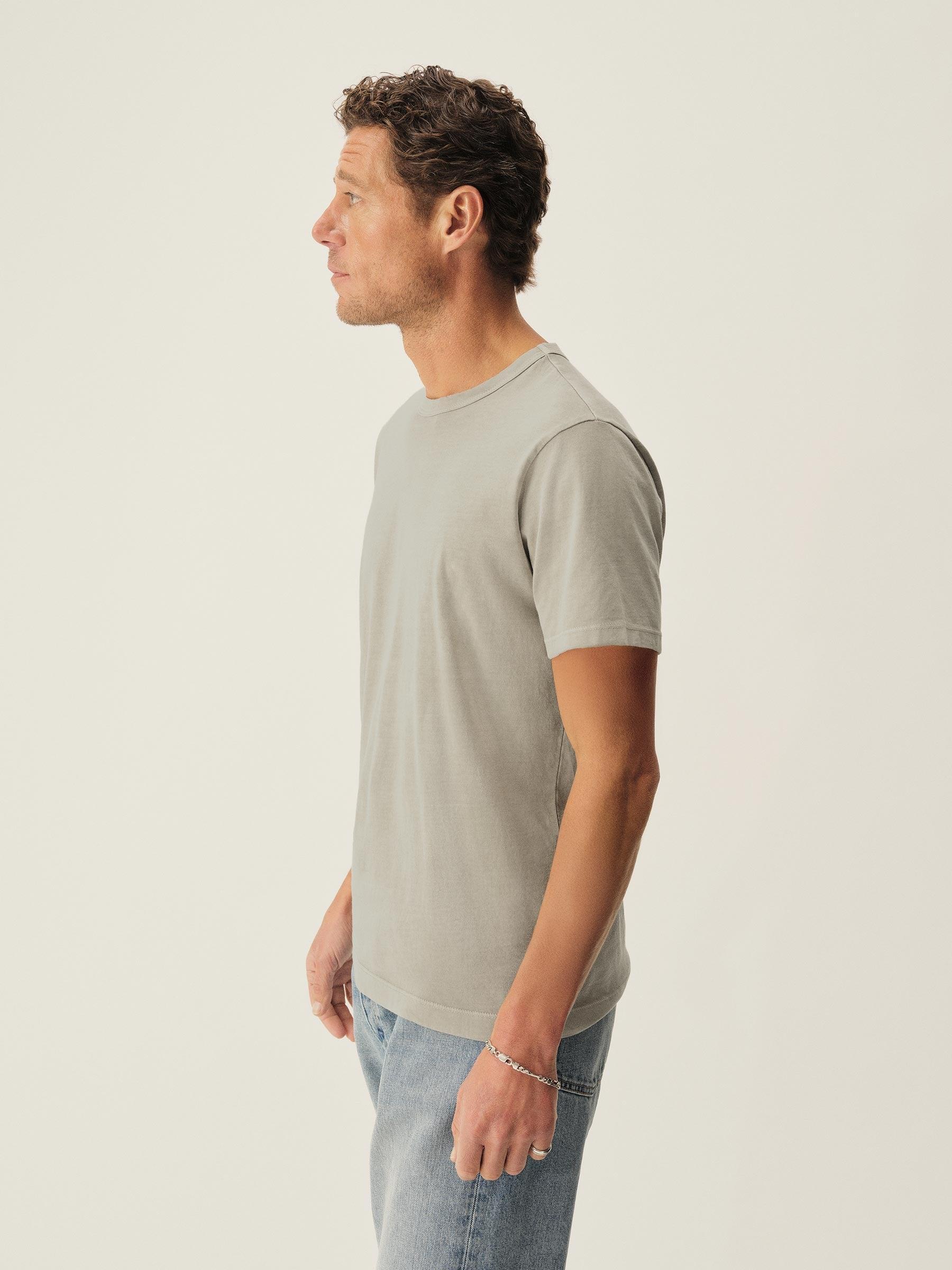 Concrete Grey Venice Wash Pima Classic Tee Product Image