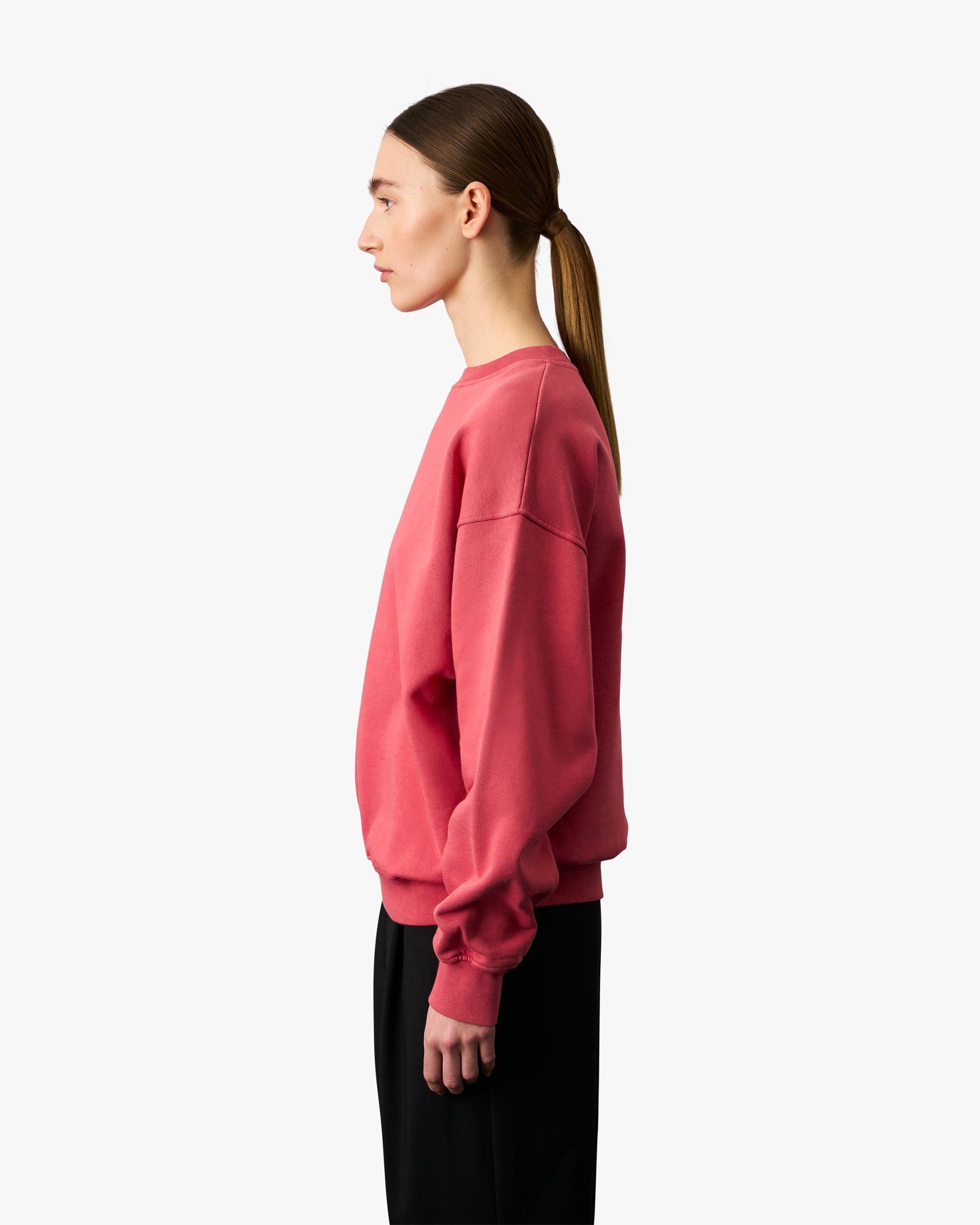 Organic Oversized Crew - Sunny Orange Product Image