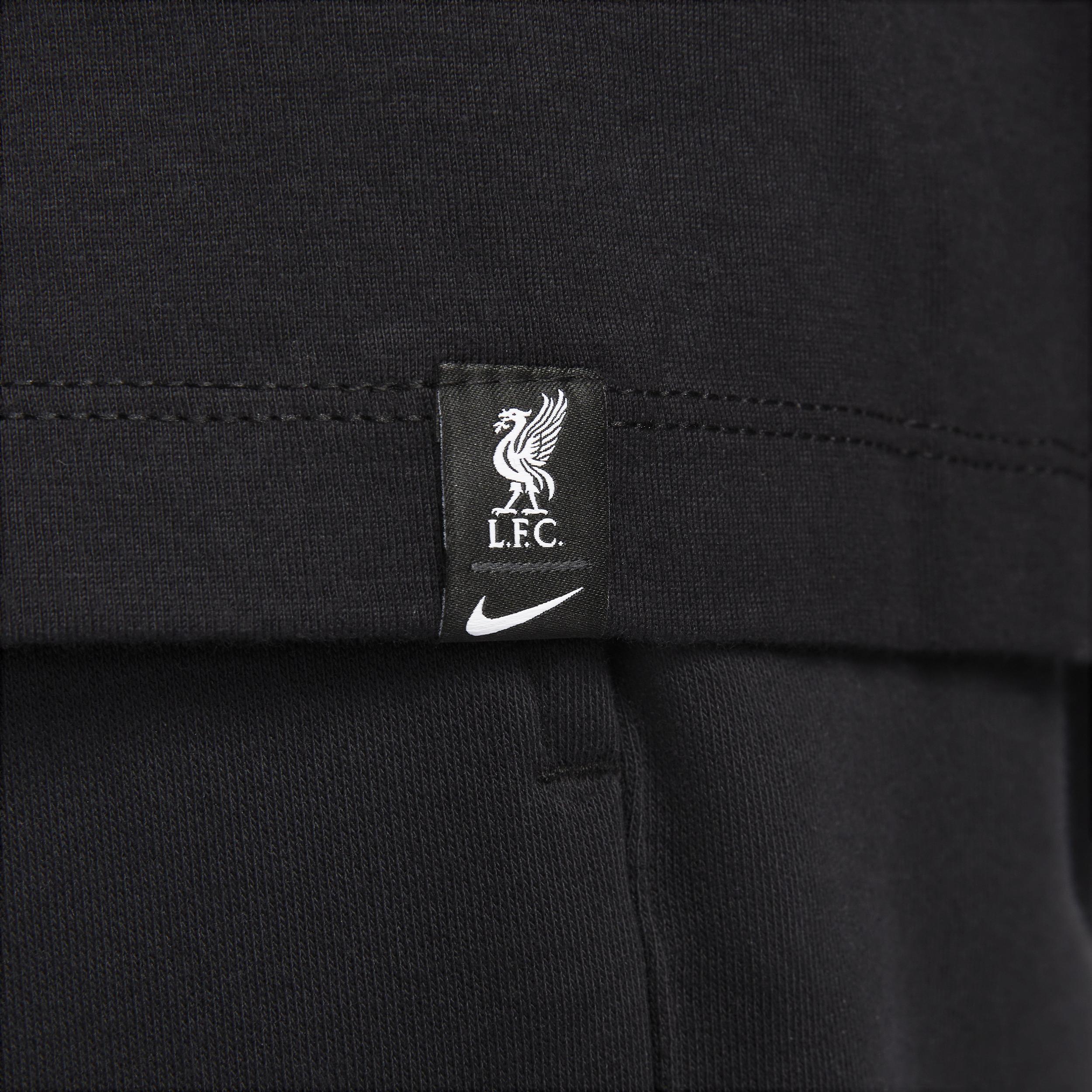 Men's Nike Black Liverpool Just Do It T-Shirt, Size: Small, Lvp Black Product Image
