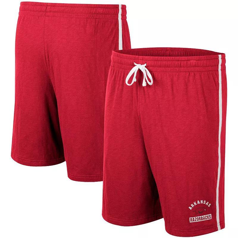 Men's Colosseum Cardinal Arkansas Razorbacks Thunder Slub Shorts, Size: Medium, Red Product Image