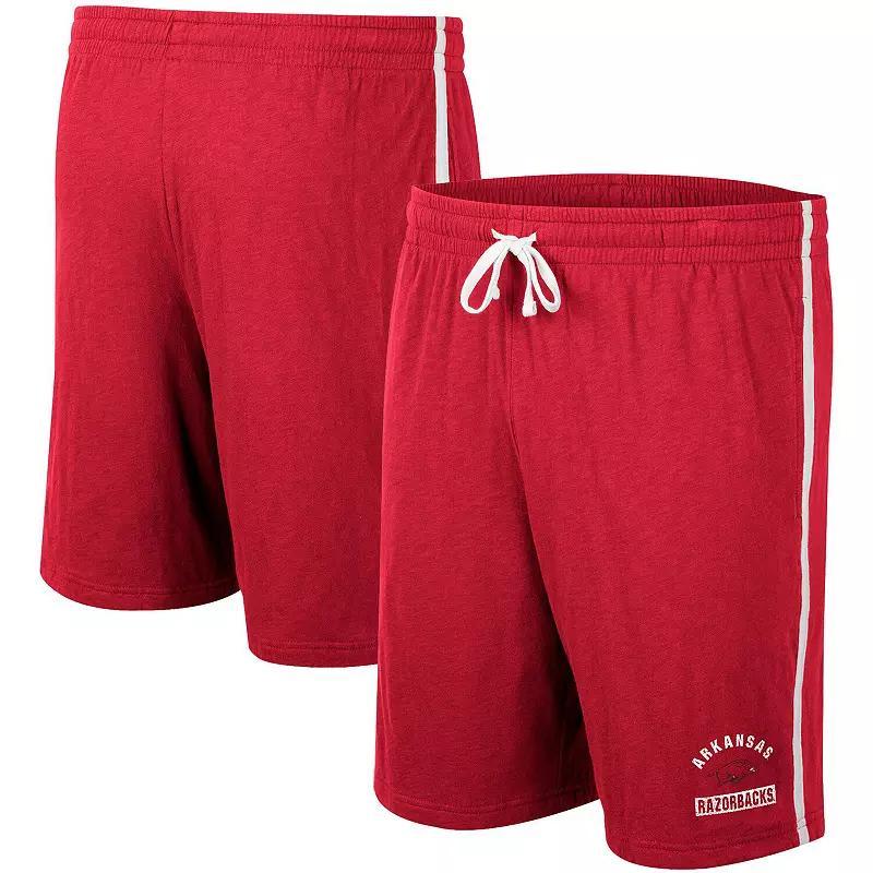 Men's Colosseum Cardinal Arkansas Razorbacks Thunder Slub Shorts, Size: Medium, Red Product Image