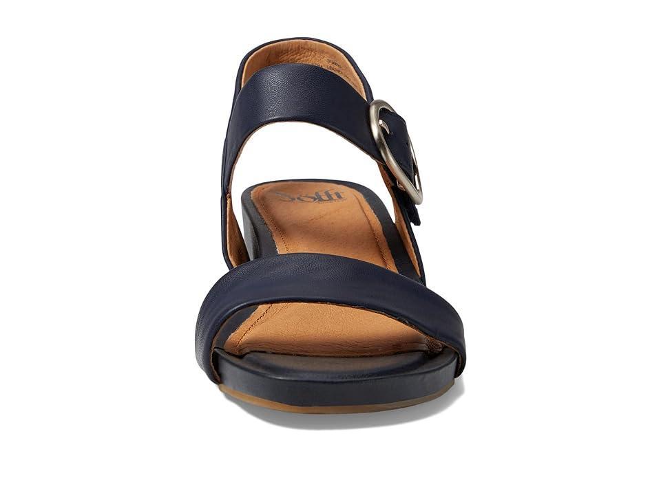 Sofft Vaya Leather Wedge Sandals Product Image