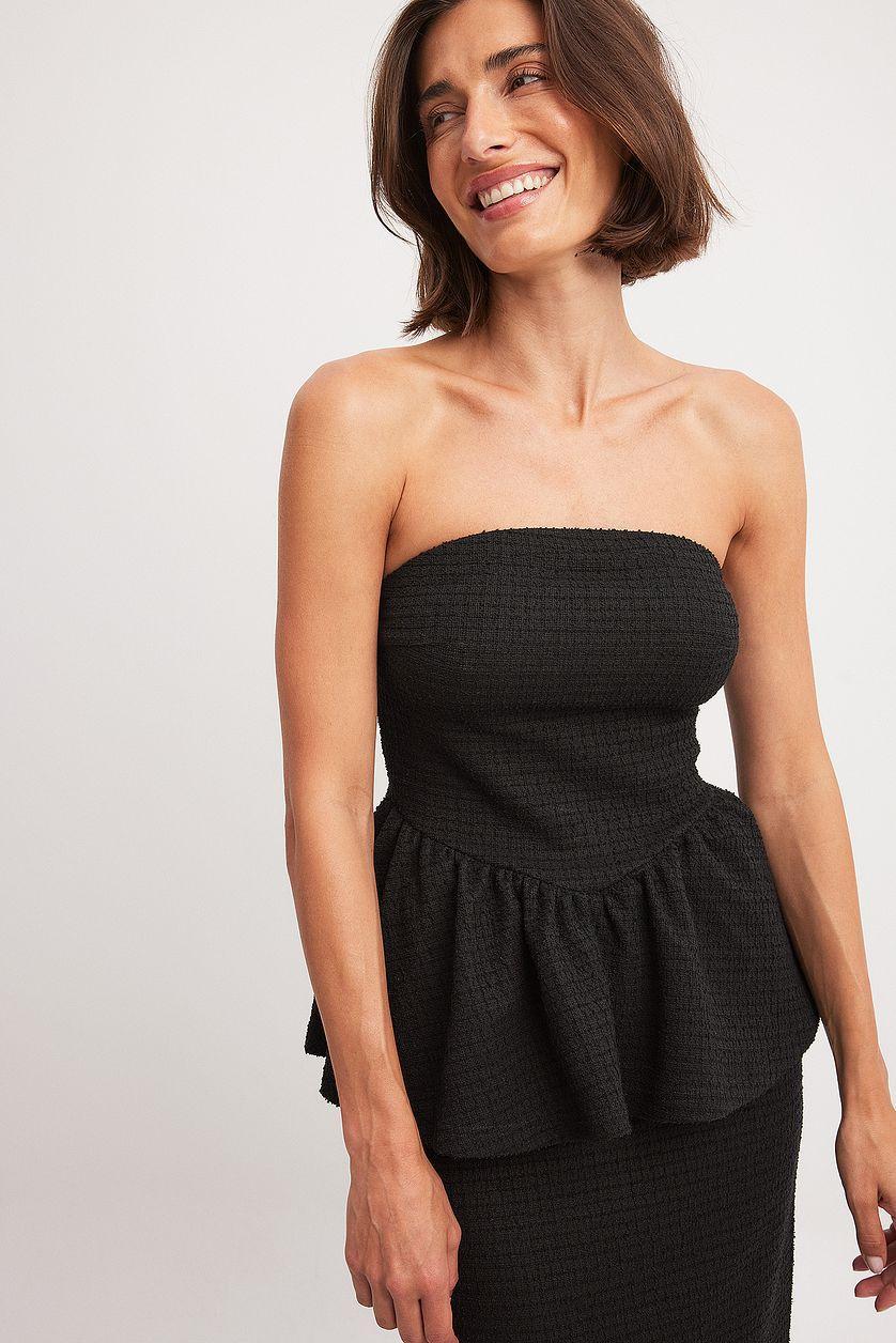 Tweed Tube Top Product Image