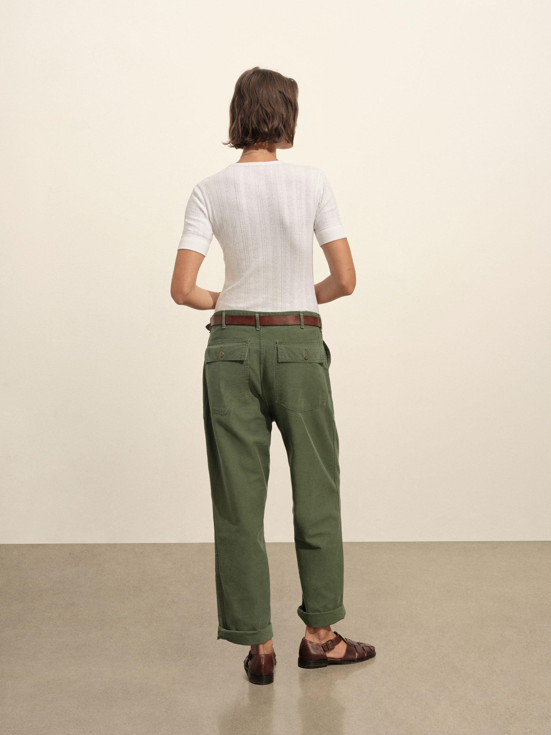 White Heirloom Rib Base Henley Product Image