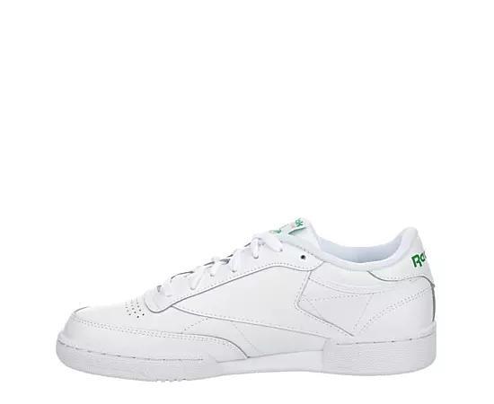 Mens Reebok Club C 85 Athletic Shoe - White / Green Product Image