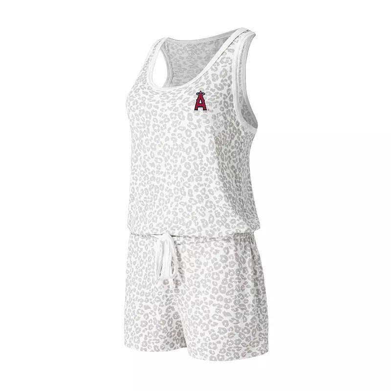 Women's Concepts Sport Cream Chicago White Sox Montana Hacci Knit Romper, Size: Small, Beige Product Image