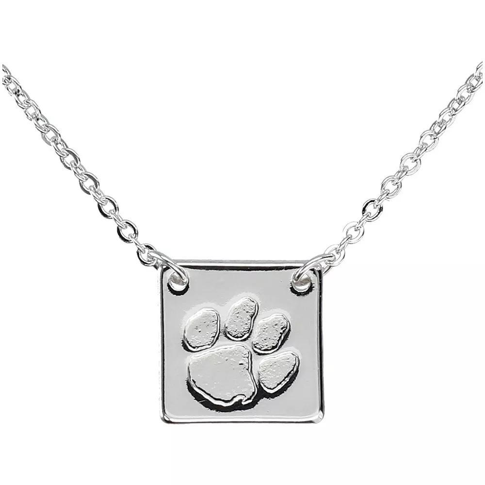 Clemson Tigers Felicity Necklace, Women's, Silver Product Image