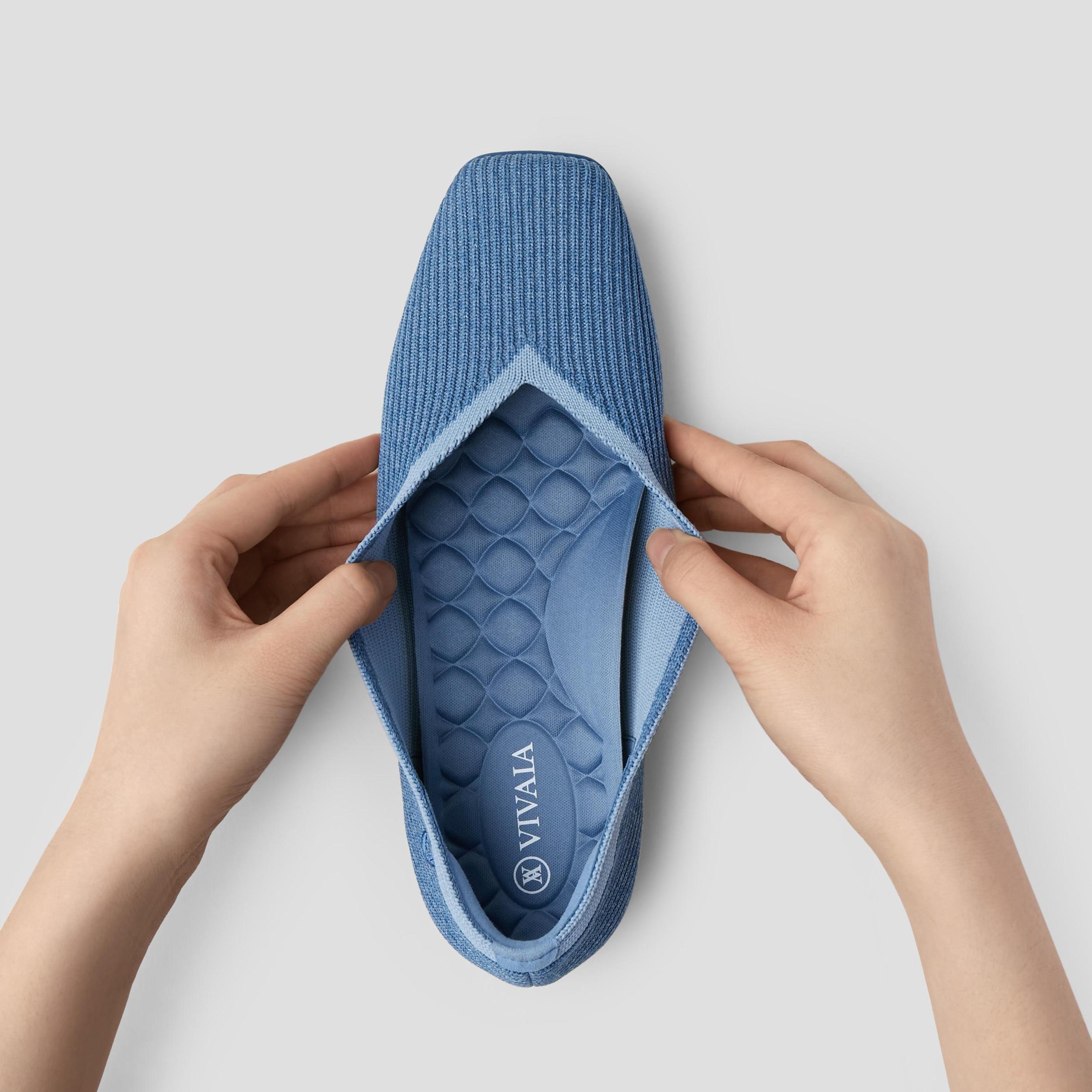Lightweight Square-Toe V-Cut Flats (Margot Walker) Product Image