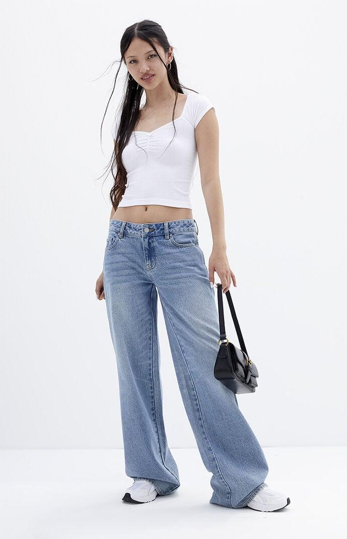 Women's Casey Astrid Low Rise Baggy Jeans Product Image