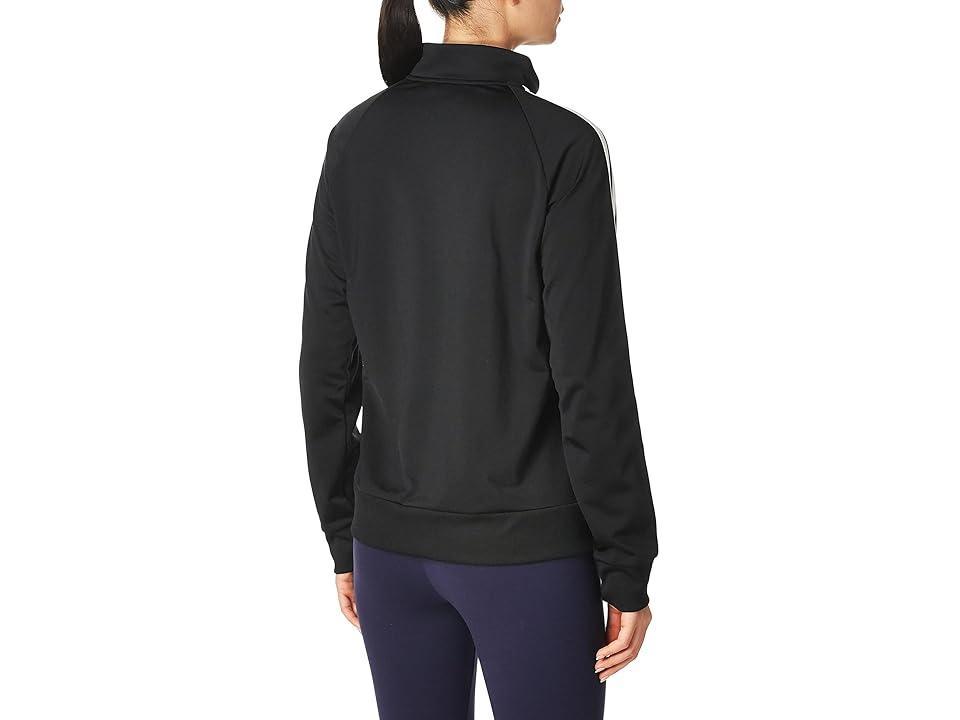 adidas Primegreen Essentials Warm-Up Slim 3-Stripes Track Jacket Legend Ink XS Womens Product Image