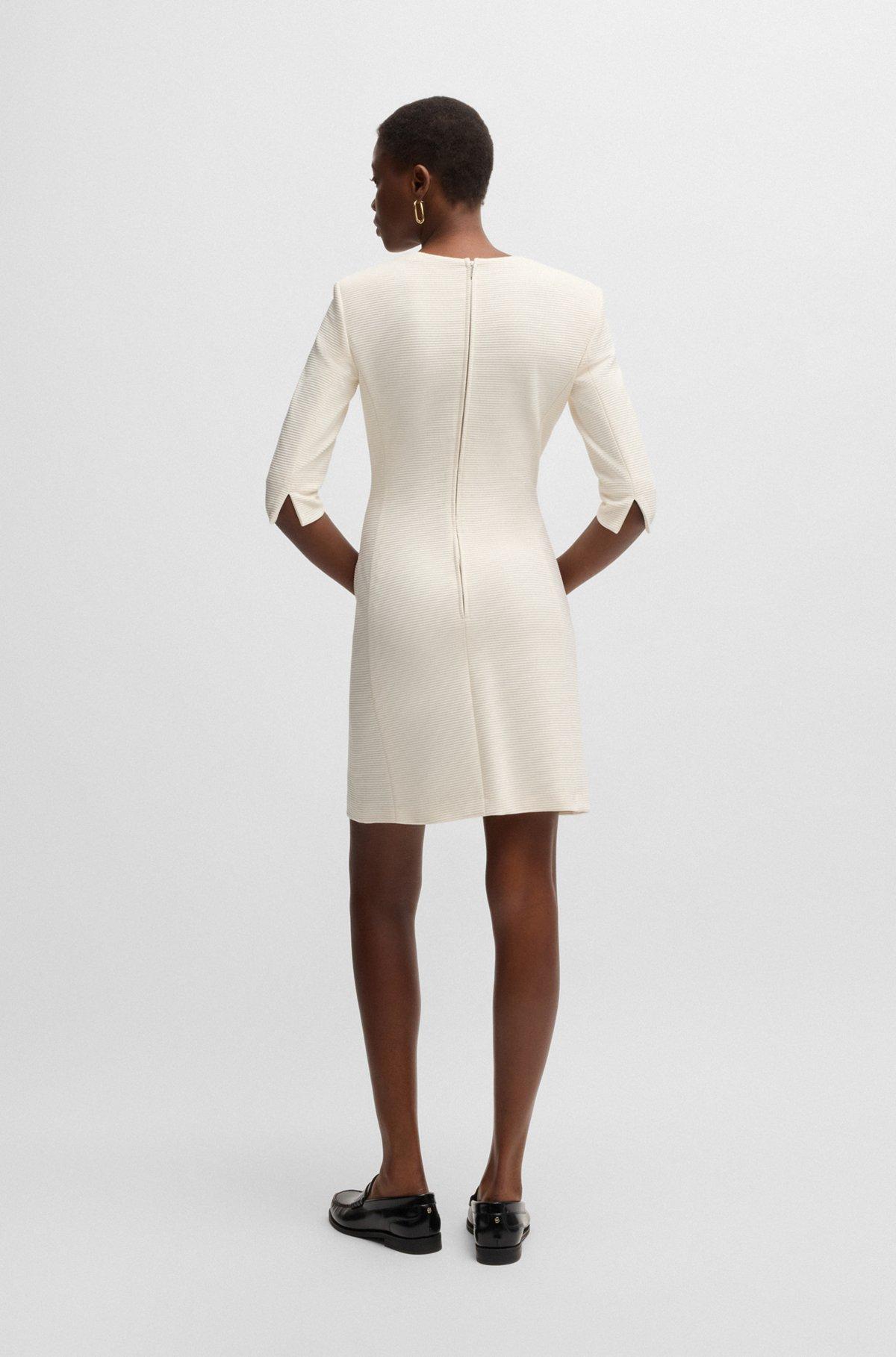 Bodycon dress in ottoman cotton Product Image